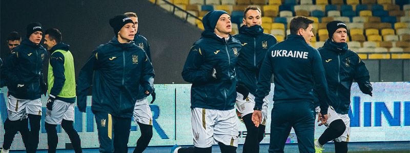 В Киеве на НСК «Олимпийский» прошла открытая тренировка сборной Украины
