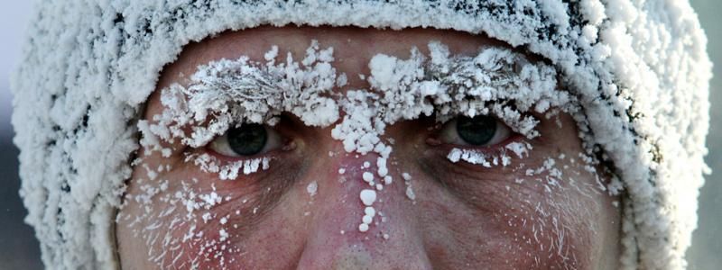 Заморозки в Украине: как одеваться и что делать при обморожении