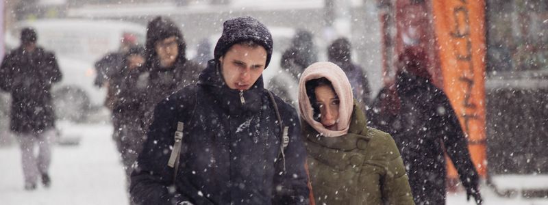 12 советов, как пережить снегопад в Киеве
