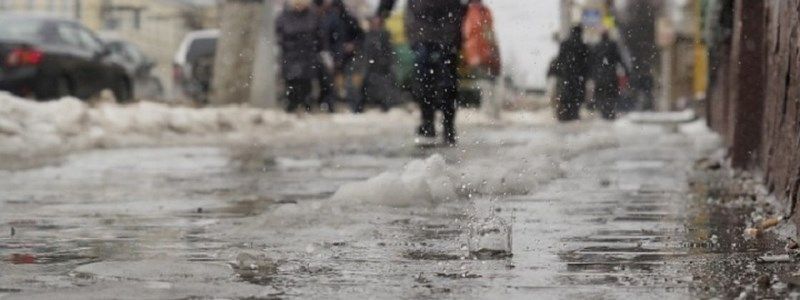 В Киев идет тепло: когда ждать много луж и снежной "каши"
