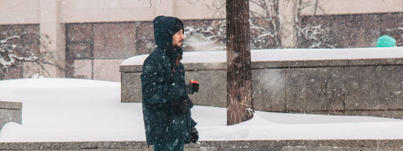 Когда в Киеве прекратится затяжной снегопад