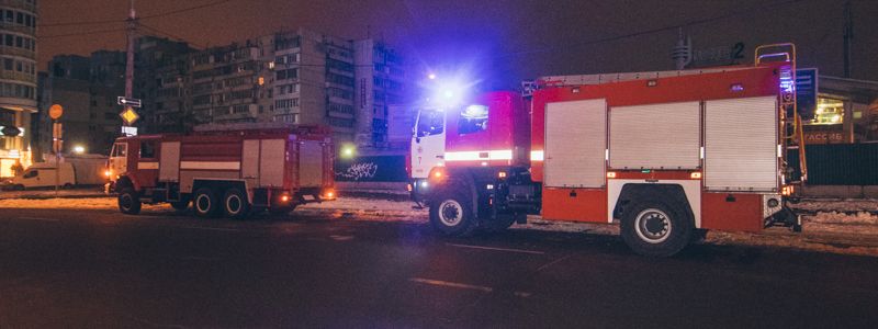В Киеве «горела» станция метро «Минская»