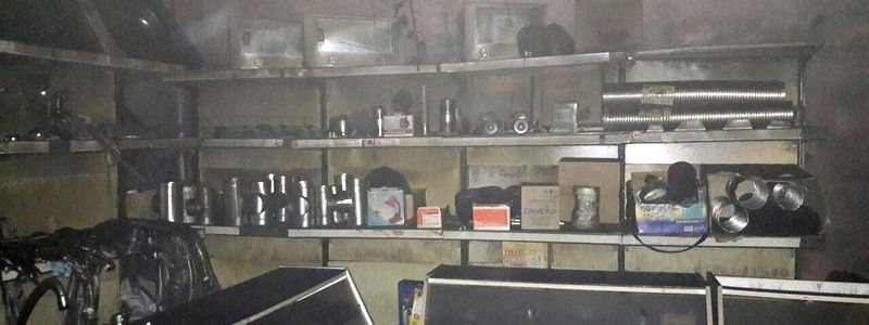 Под Киевом мужчина сгорел заживо в собственном магазине