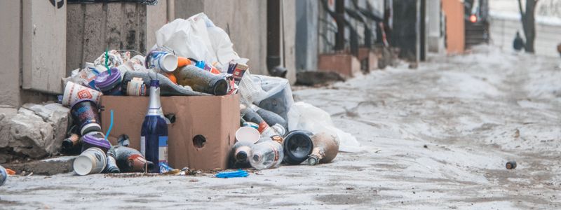 Особый взгляд: как выглядит безлюдный Киев после шумных празднований