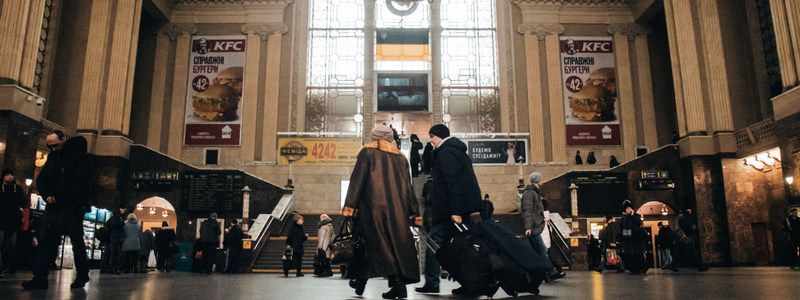 На центральный вокзал Киева стянут бойцов спецподразделения