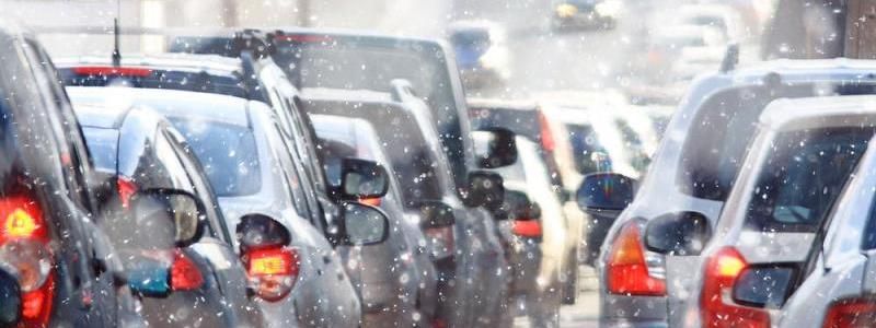 Киев погруз в пробках: куда лучше не ехать