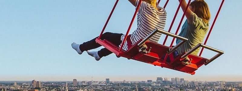 В Украине детские площадки будут строить на крышах зданий