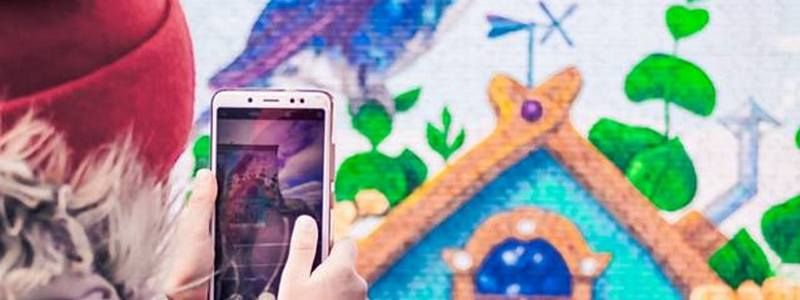 В Киеве появился мурал с дополненной реальностью: как и где увидеть рисунок