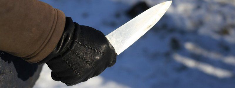 Под Киевом пенсионер не мог поделить границу участка с соседом и порезал ему лицо