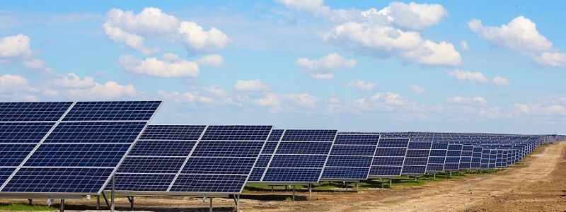 Как выглядит самая большая солнечная электростанция Украины