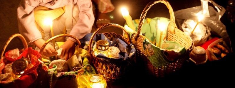 Пасха 2019: где и во сколько в Киеве святить пасхальные корзинки