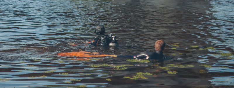 Под Киевом в озере утонул мужчина