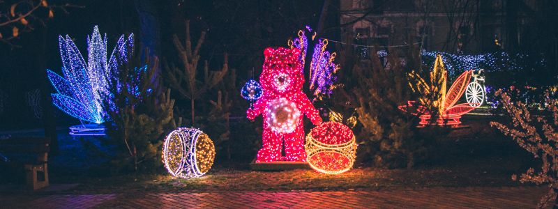 Фестиваль иллюминации в Киеве: как выглядит и когда откроется