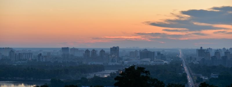 Жители Киева пережили рекордно теплую ночь