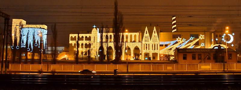 Как выглядит Киев за несколько часов до Нового года