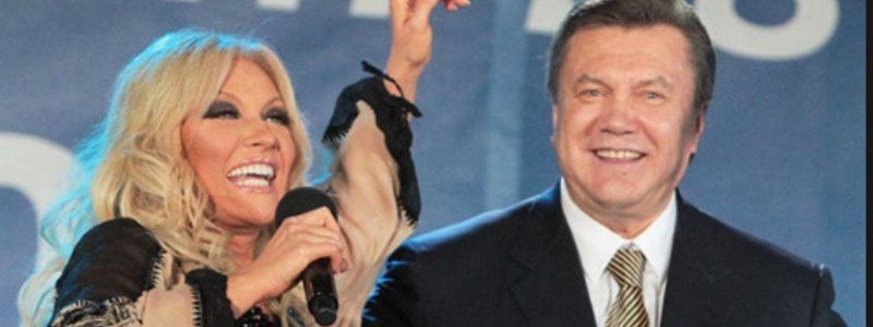 Любимая певица Януковича Таисия Повалий проведет концерт в Киеве