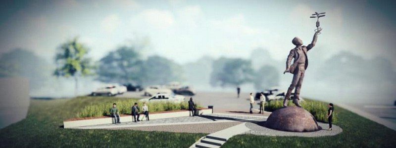 Возле аэропорта "Киев" установят памятник Сикорскому: когда и как будет выглядеть