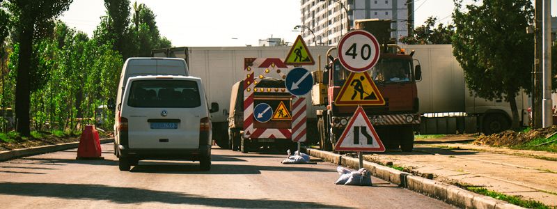 В Киеве десяток улиц перекроют до следующего лета: где и причина