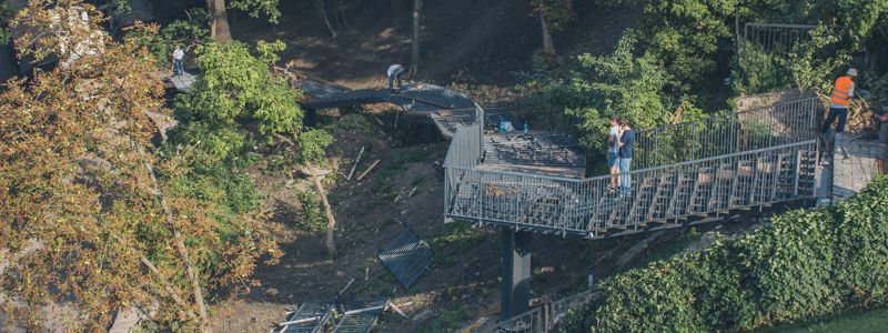 В центре Киеве появится новая лестница с подсветкой: где и как выглядит сейчас