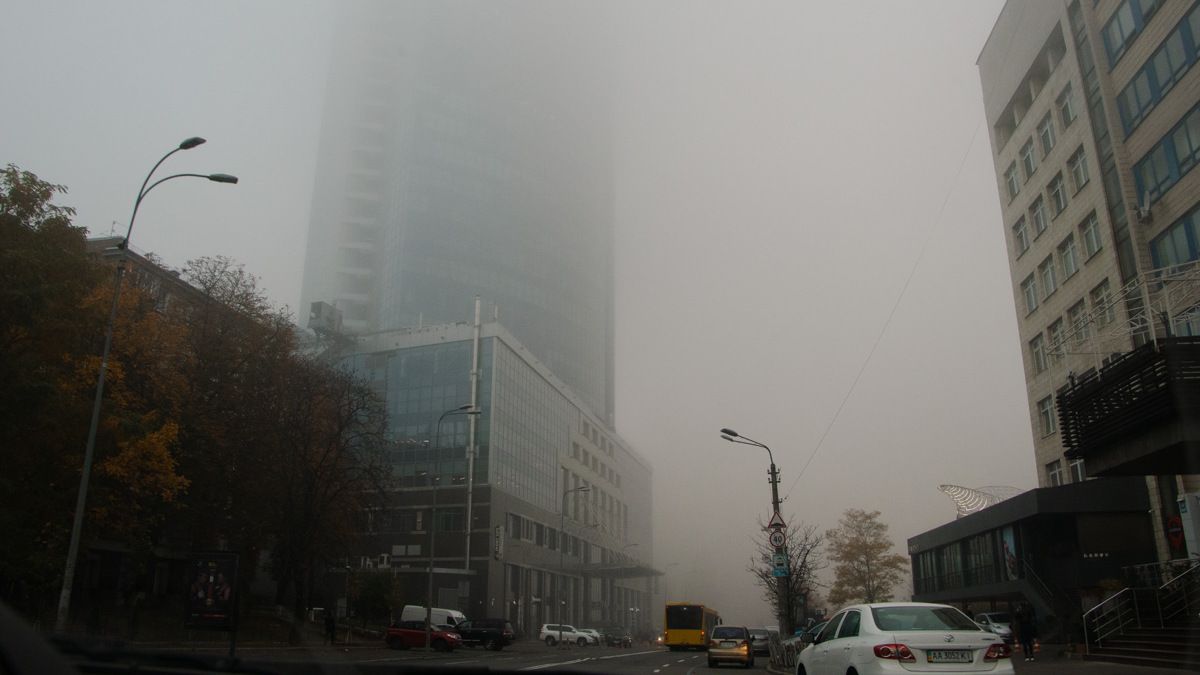 Погода на 26 октября: Киев снова окутает туманная дымка