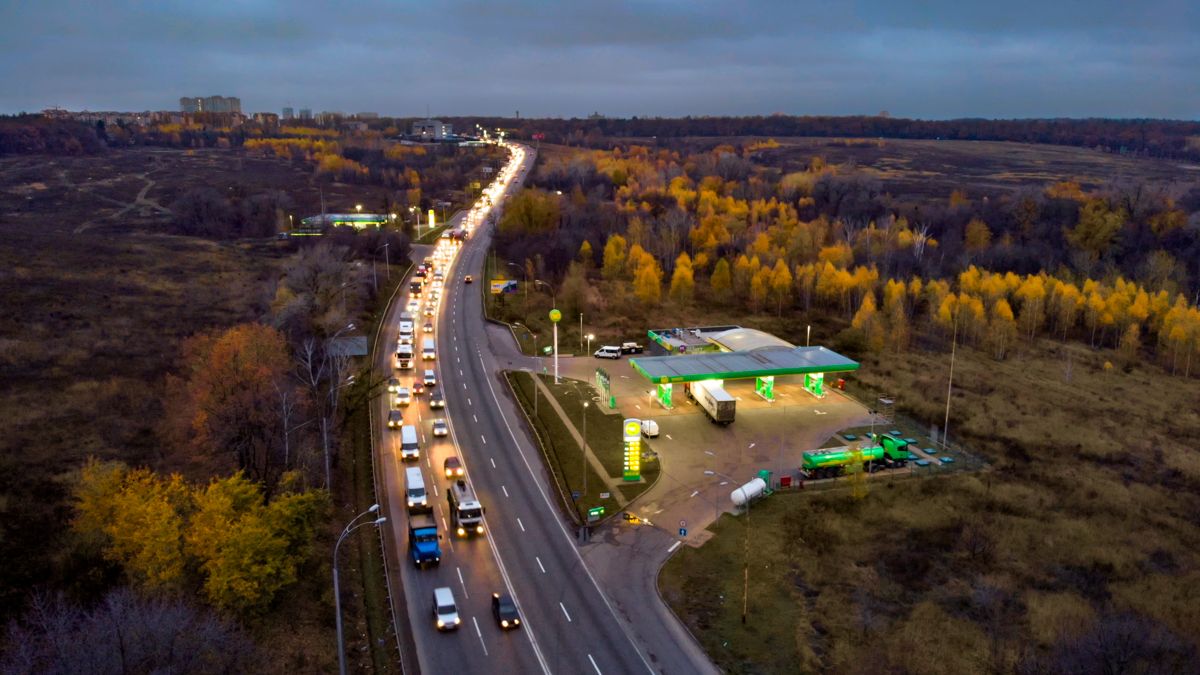 Из-за ДТП Киев сковали пробки: ситуация на дорогах столицы сейчас