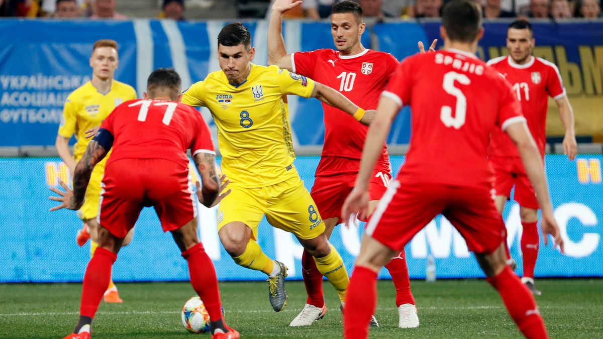Украина на последних минутах спаслась от поражения против Сербии: обзор и видео голов