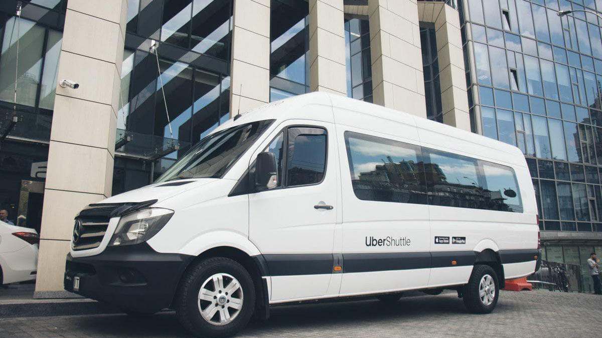 Uber Shuttle запустили новый маршрут от "Политехнического института" до "Позняков": список остановок