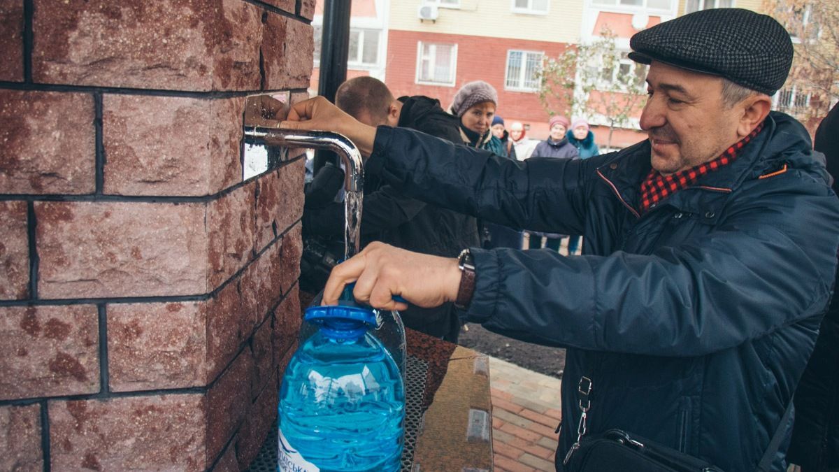 В Киеве на Позняках откроют современный бювет с подогревом пола