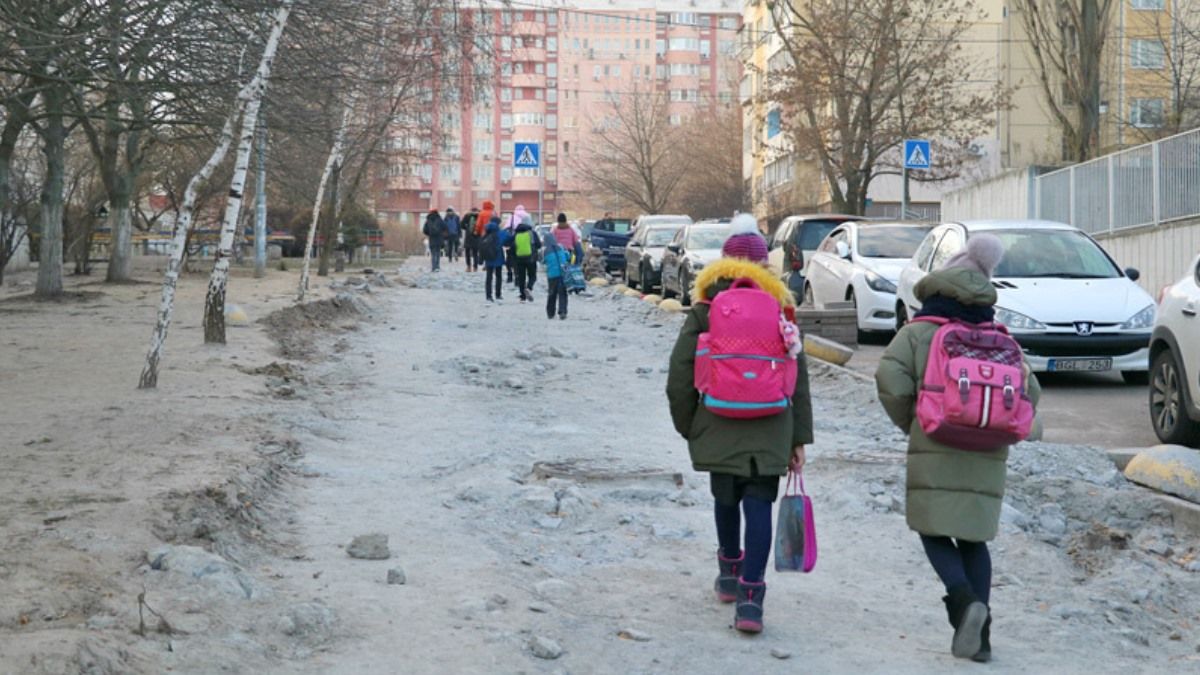 В Киеве появится первый тротуар с подогревом