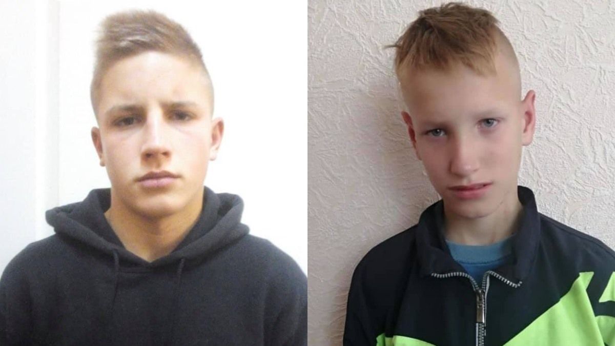 Под Киевом пропали два светловолосых мальчика