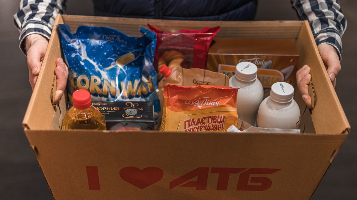 Компания «АТБ-Маркет» расширяет сервис доставки онлайн-заказов продуктовых наборов на всю Украину