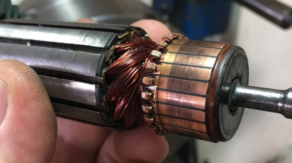 Как проверить якорь и статор болгарки на неисправности