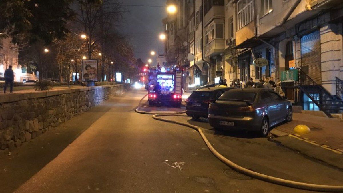 В Киеве на Антоновича грела квартира