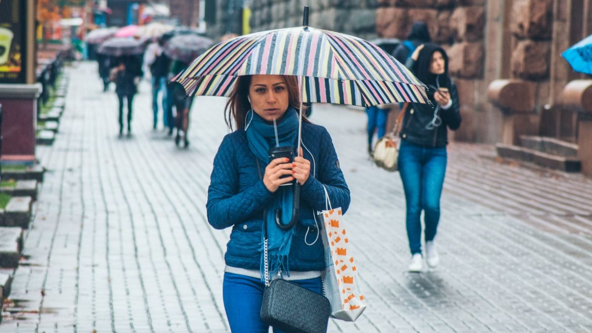 Погода на 17 октября: в Киеве будет сильный дождь