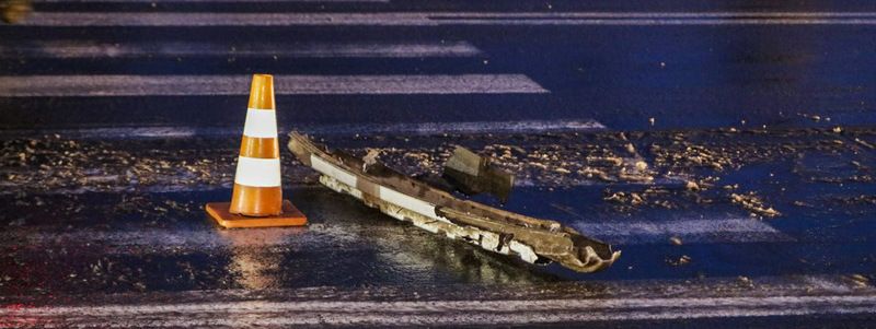 Последствия ДТП на Отрадном: смартфон спас пешехода от увечий