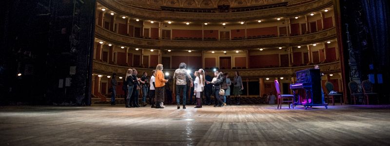 В Киеве Сумская и Борисюк встретились с детьми из Донбасса