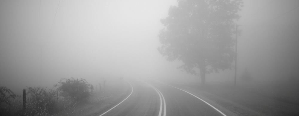 В Киеве из-за тумана ограничена видимость на дорогах