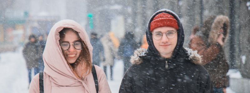 Красоты заснеженной столицы: какой Киев на выходных