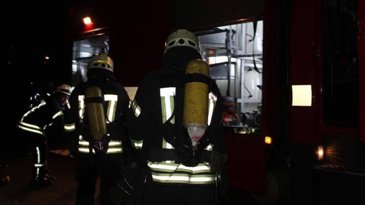 В Киеве на Воздвиженке горела квартира