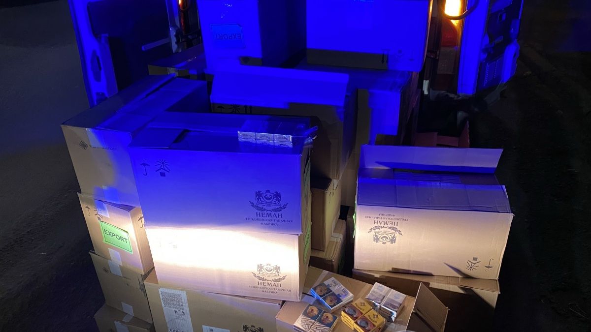 В Киеве перехватили партию "паленых" сигарет на 2 миллиона гривен