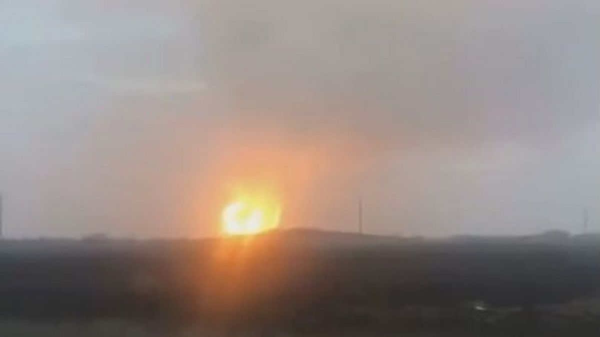 Возле трассы Киев-Харьков прогремел взрыв: что горит