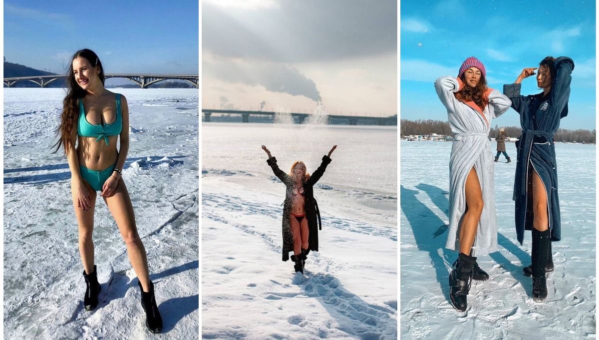 Как в Киеве на Крещение 2021 купались в проруби политики, лидеры мнений и жители столицы: ТОП фото и видео из соцсетей