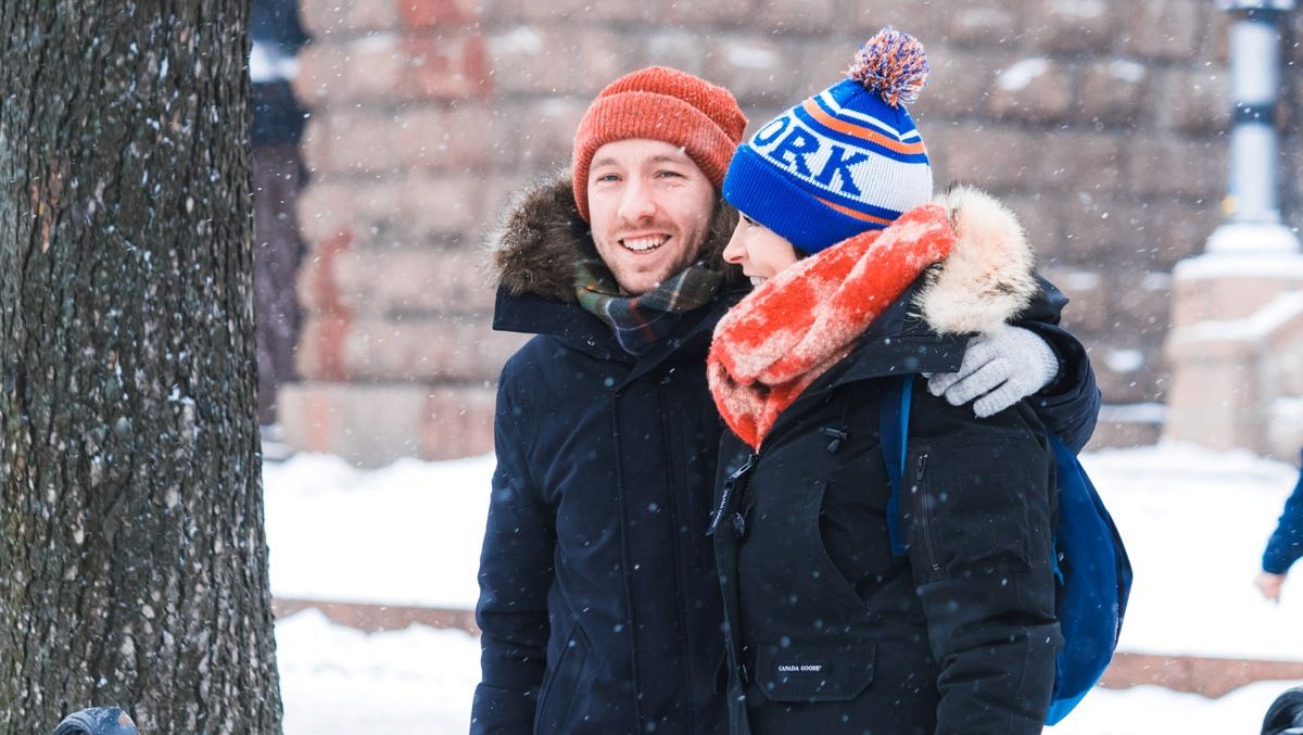 Погода на 29 января: в Киеве весь день будет валить снег