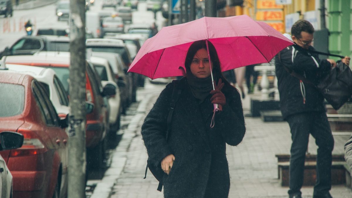 На Киев надвигается похолодание и мокрый снег