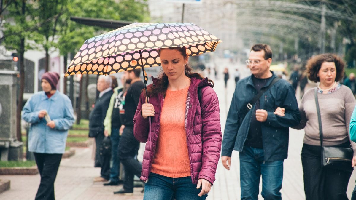 Погода на неделю: в Киеве будут дожди с грозами