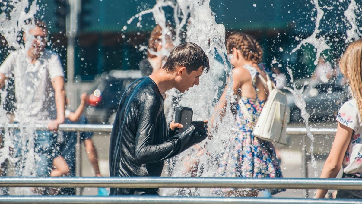 На Киев надвигается жара