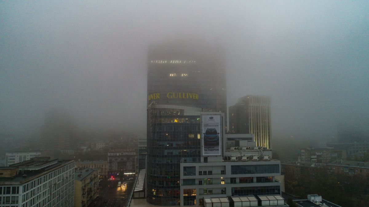 Где в Киеве опасно дышать и самый грязный воздух