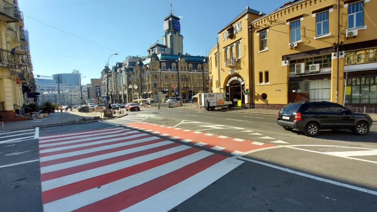 Пешеходная зона: сколько камер видеонаблюдения на Бессарабской площади