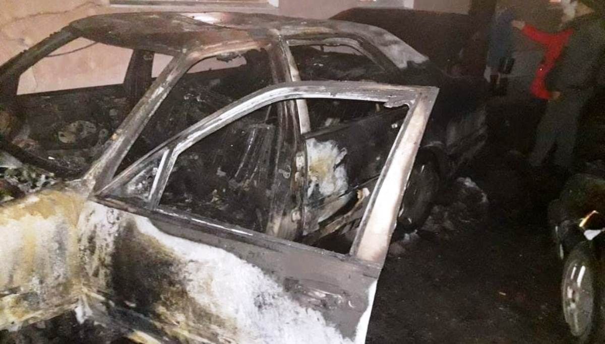 Под Киевом ревнивый муж сжигал автомобили друзей своей жены