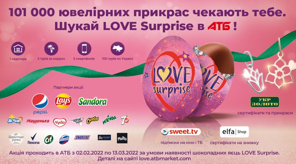 В «АТБ» стартовала самая романтичная акция года — можно выиграть смартфон, турпоездку и даже квартиру